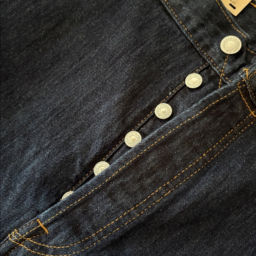 NWT $95 men’s 40/32 Levi’s 501 button down jeans 1748 - Picture 4 of 8